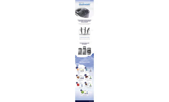Samsung offers laundry solution with a new inbuilt machine