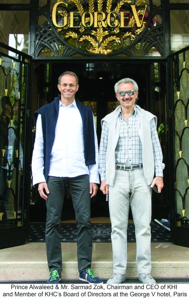 Kingdom Holding’s George V named ‘best hotel in Europe’