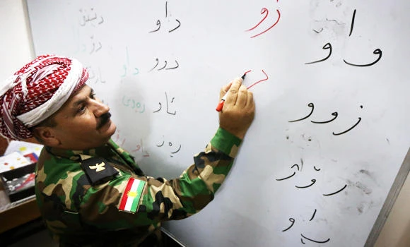 Unpaid Kurdistan teachers strike