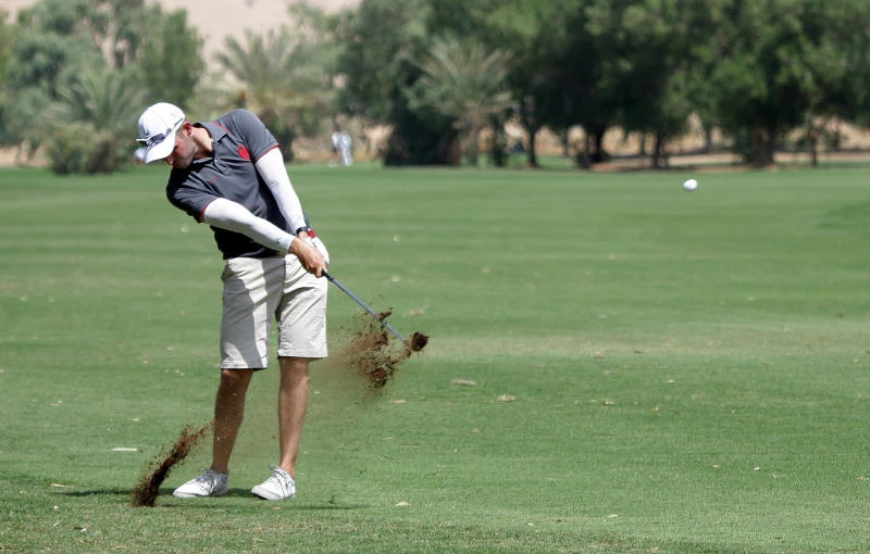 Joy shoots 64 to earn share of lead at Amex Dirab Golf tilt