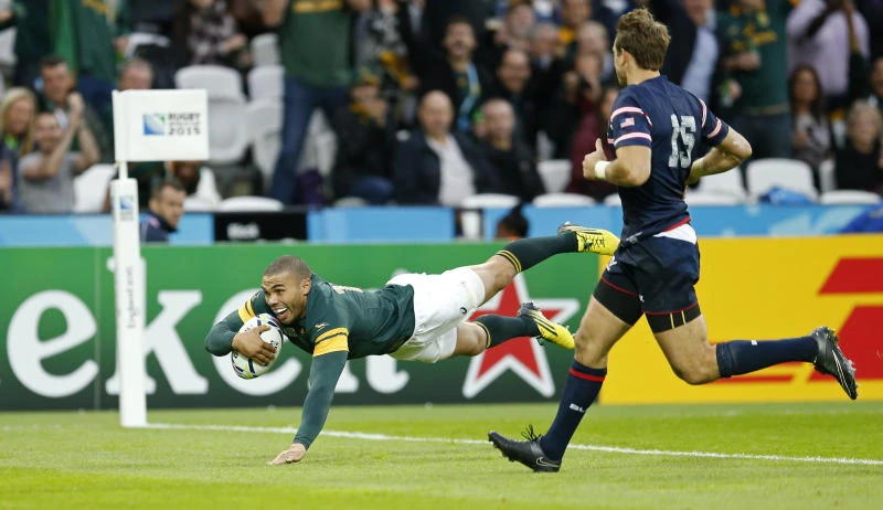 Habana equals Lomu record as Springboks reach quarters