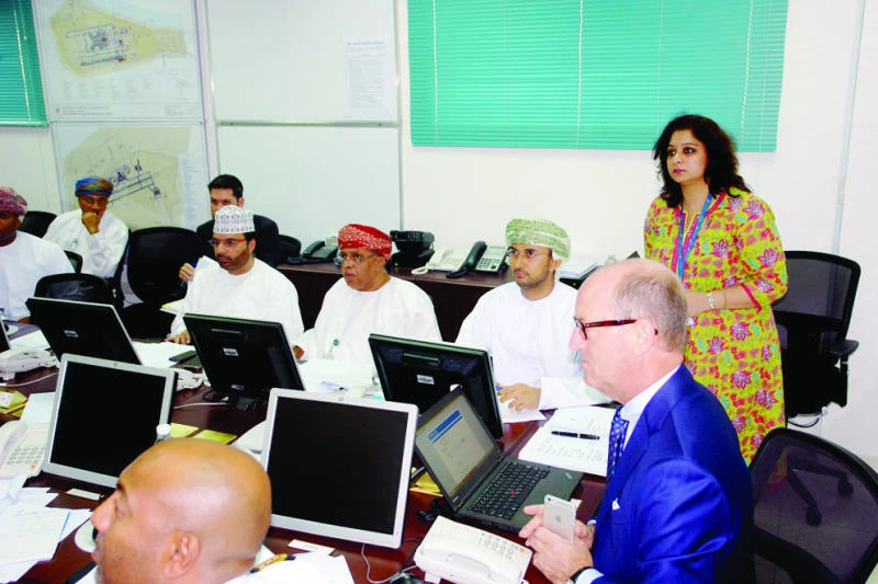 Oman Air rehearses emergency response plan
