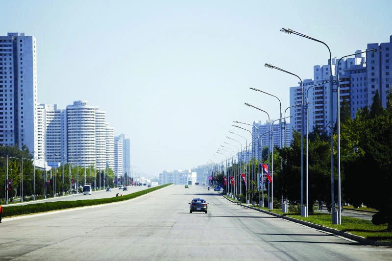 Taxis now parade in once-empty streets of North Korean capital