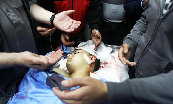 Trigger-happy Zionist troops gun down five Palestinians