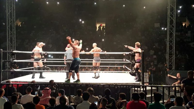 WWE superstars wow Jeddah wrestling fans