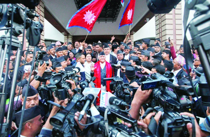 Communist leader Oli chosen as new Nepal PM
