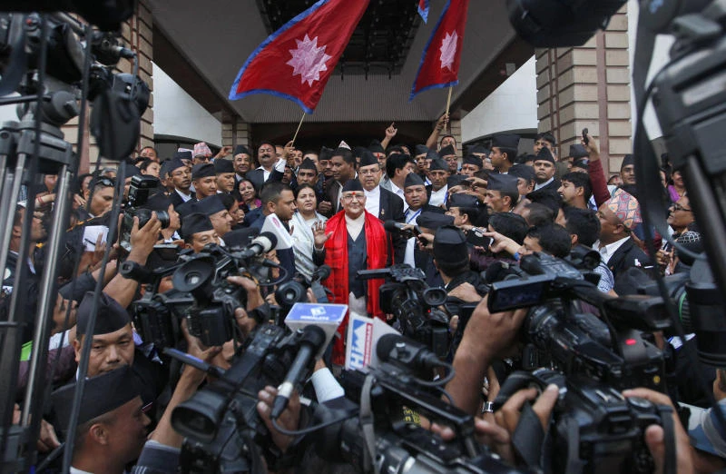 Communist leader Oli chosen as new Nepal PM