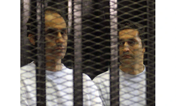Egyptian court releases two Mubarak sons from prison