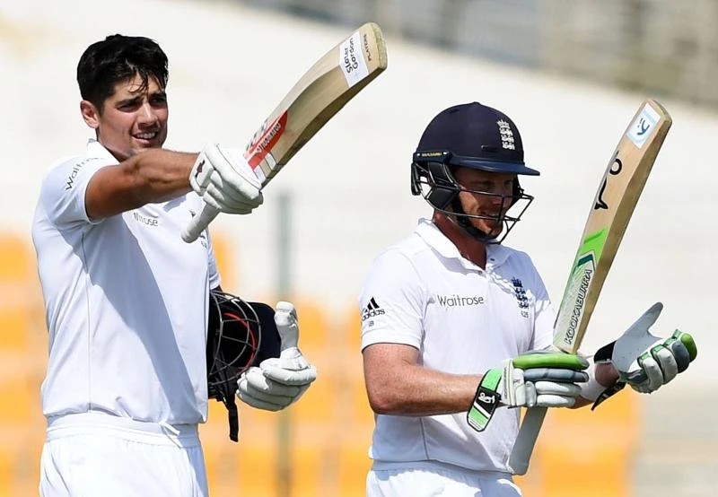 Ton-up Cook spices up England’s fight in first Test