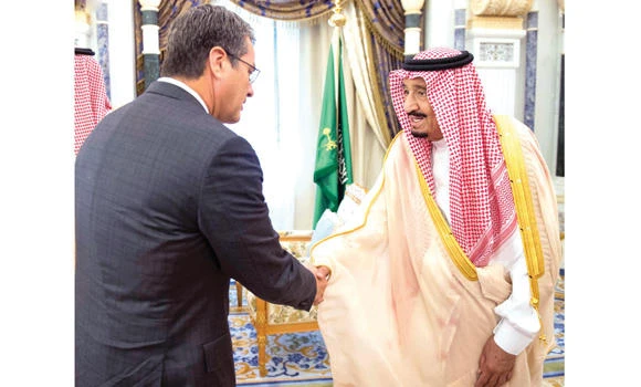 King meets with WTO chief