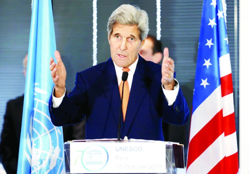 Kerry pushes for US leadership role at UNESCO