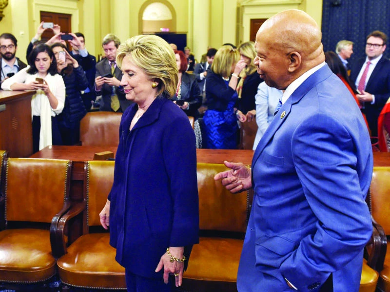 Clinton stands firm through marathon Benghazi grilling
