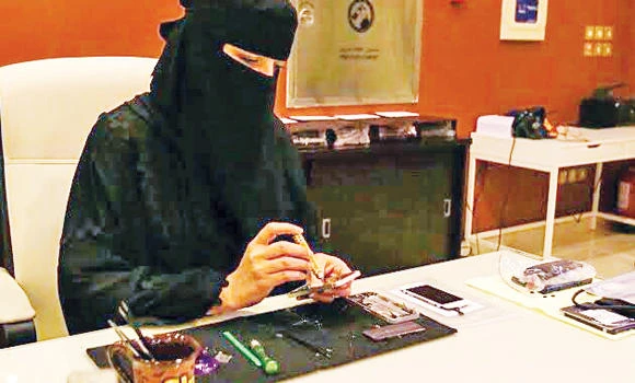 Al-Subaie inspires girls as she scores rare success
