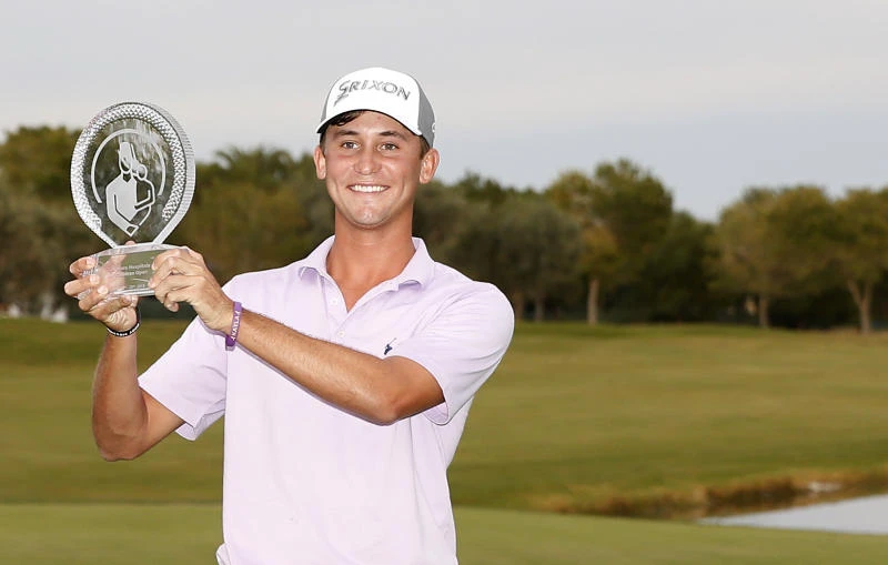 Smylie Kaufman shoots 61, hits jackpot in Las Vegas