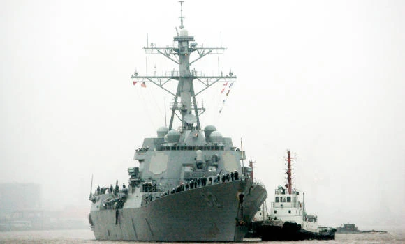 China slams US over warship sailing near artificial islands