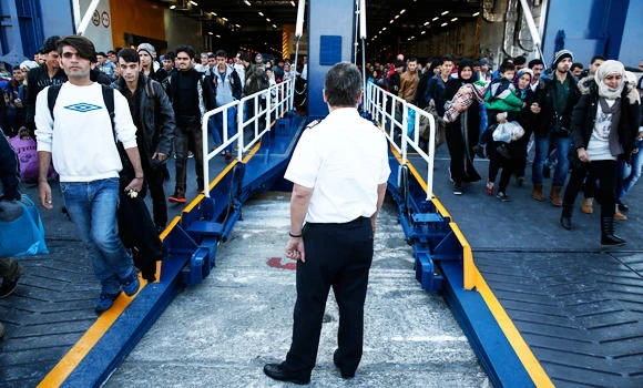 Greece searches for 34 migrants off Lesbos, 5 children drown