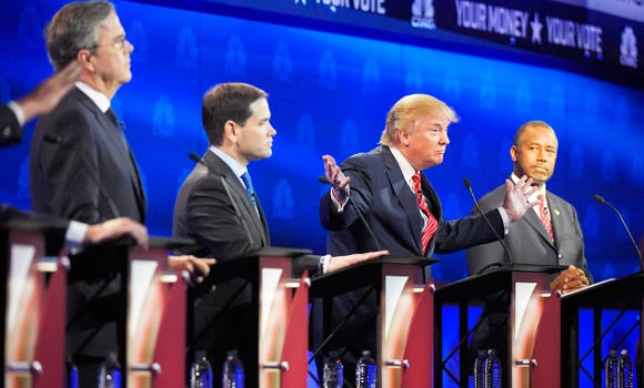 Trump, Carson policies derided in debate