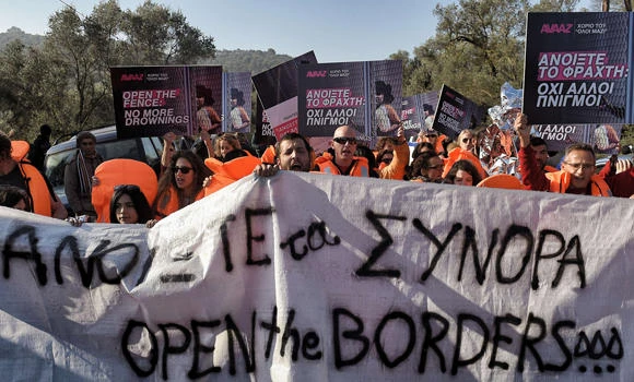 Two more child migrants drown off Greece amid angry protests