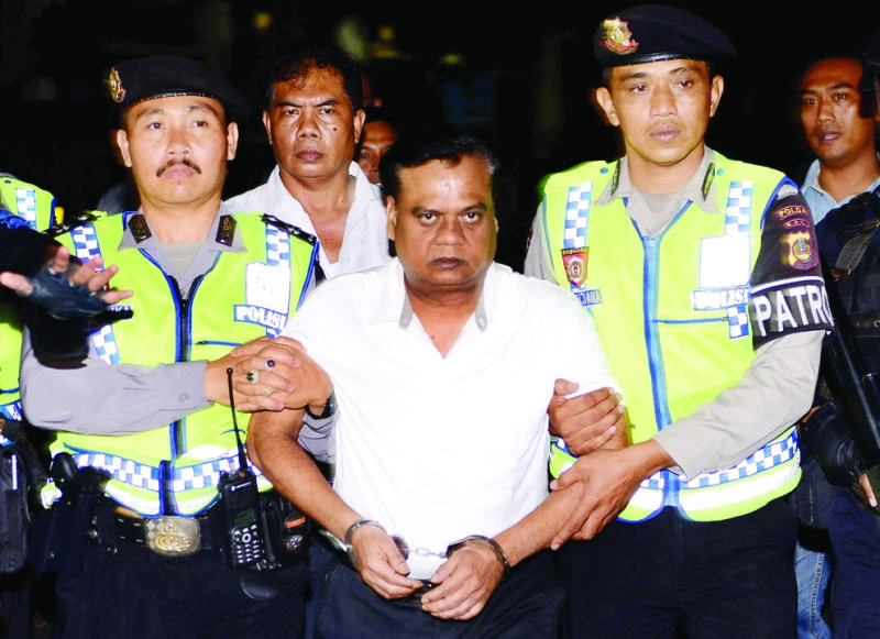 Dreaded gangster arrives back in India