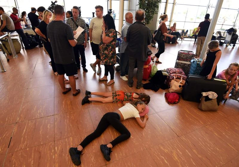 First British repatriation flight leaves Sharm: airport official