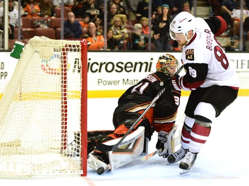 Mikkel Boedker’s OT goal propels Coyotes past Ducks 4-3