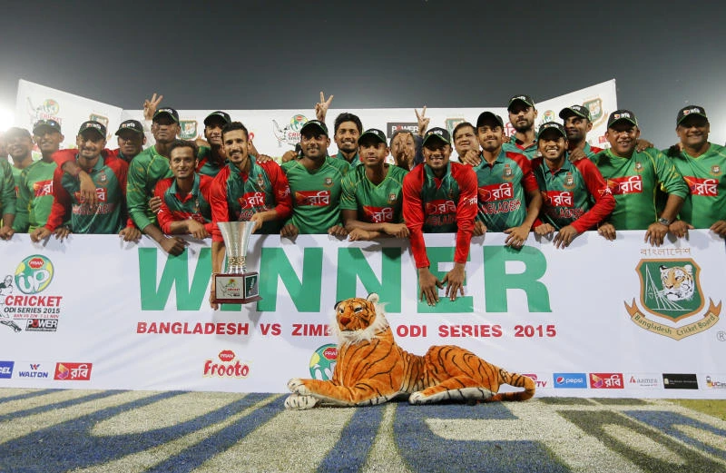 Bangladesh sinks Zimbabwe to sweep ODI series