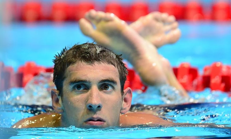 Phelps, out of rehab, on the road to Rio