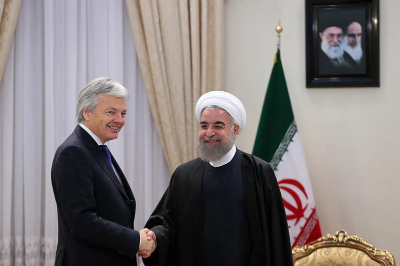 No wine please! Rouhani-Hollande lunch in the soup