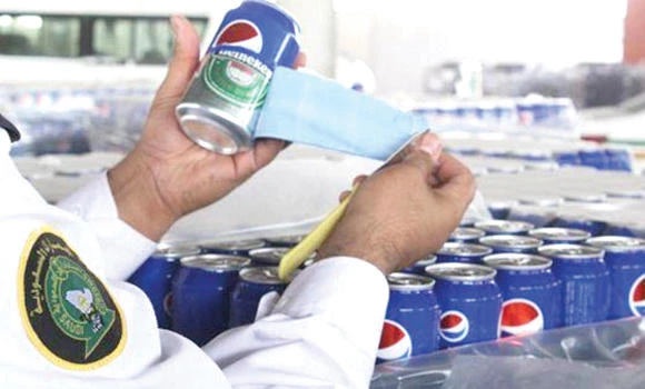 Attempt to smuggle alcohol disguised as softdrink foiled