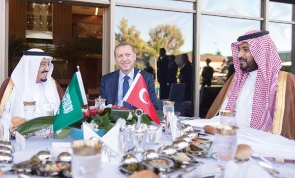 G-20: King Salman, Erdogan focus on summit’s agenda