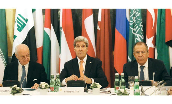 Syria talks begin in Vienna under pall of Paris attacks
