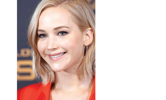 After Katniss, J. Law finds her voice