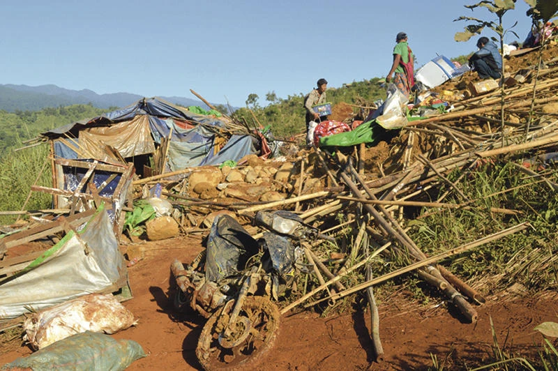 Scores killed in Myanmar jade mine landslide