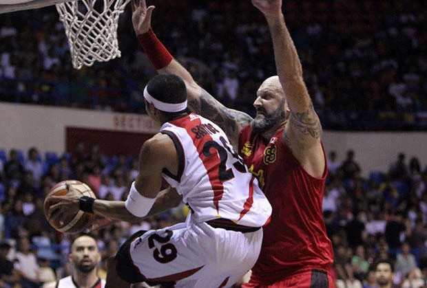 San Miguel dodges upset bullet on Santos winner