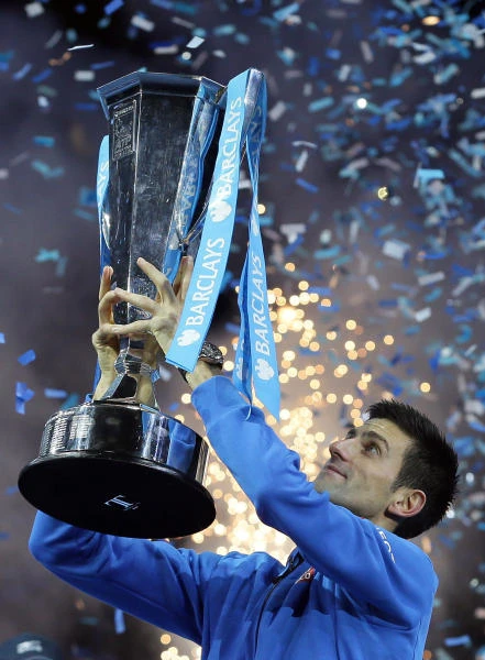 Djokovic ends year on high with Finals victory over Federer
