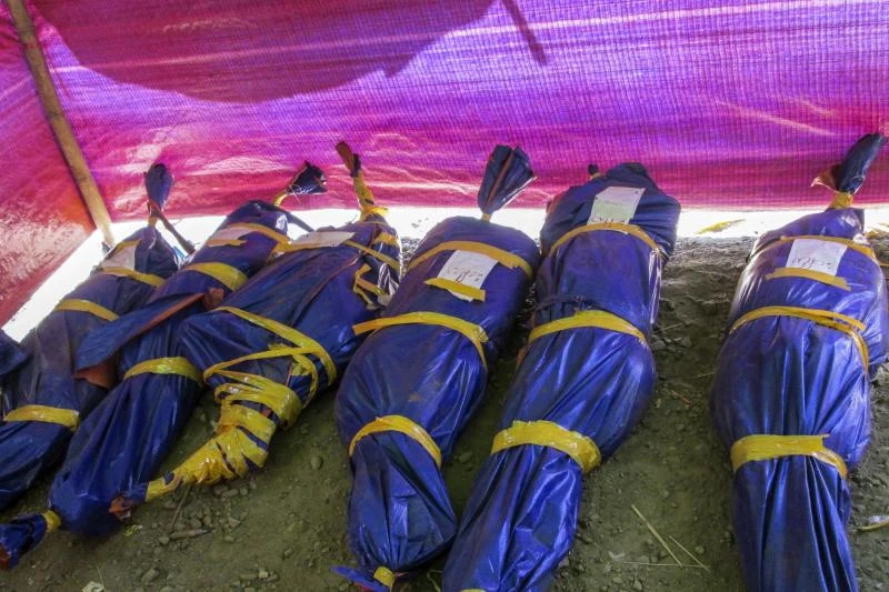Hopes fade as Myanmar mine landslide toll tops 100
