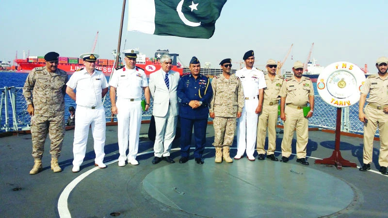 Pak ship in Jeddah on goodwill visit