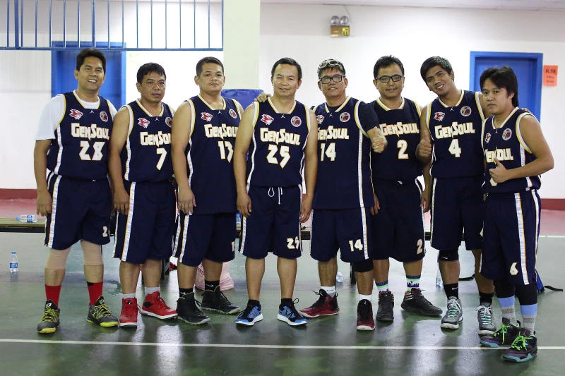 Juniors Red, Orange and Yellow teams score in Gensoul Basketball