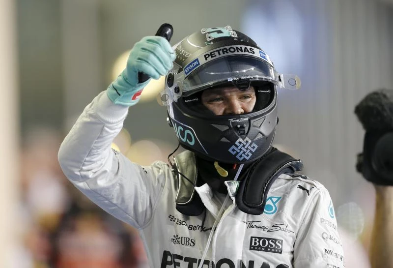 Rosberg runs pole streak to six at Abu Dhabi GP