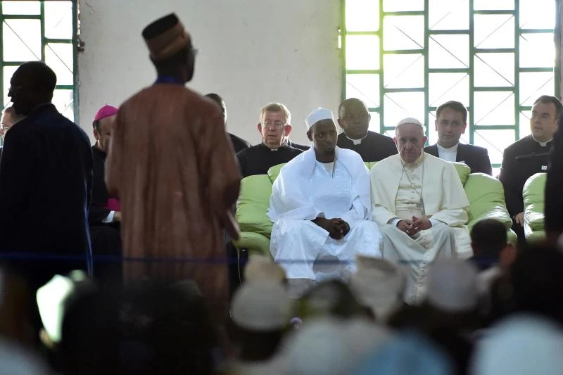 Pope urges Muslim, Christian brotherhood