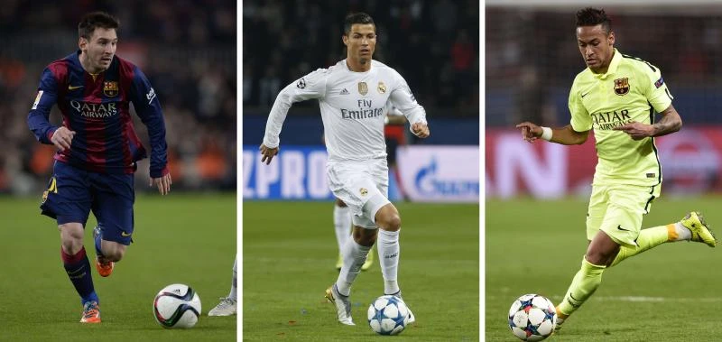 Messi, Ronaldo, Neymar on shortlist for Ballon d’Or
