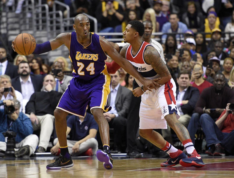 Bryant scores 31 to lead Lakers past Wizards 108-104