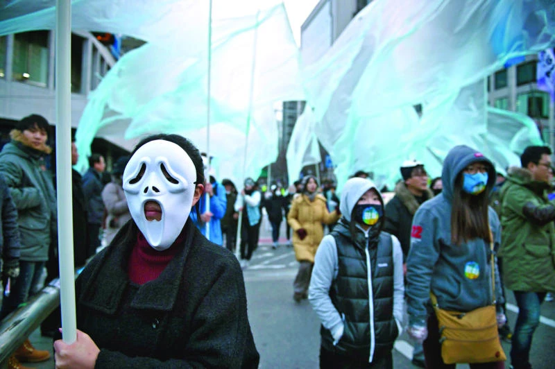S. Korea activists protest labor policies