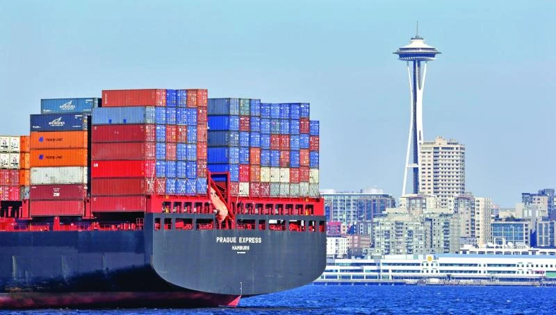 US trade deficit grows as exports hit 3-year low