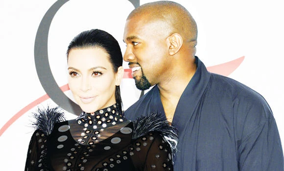 He’s here! Kim, Kanye welcome son