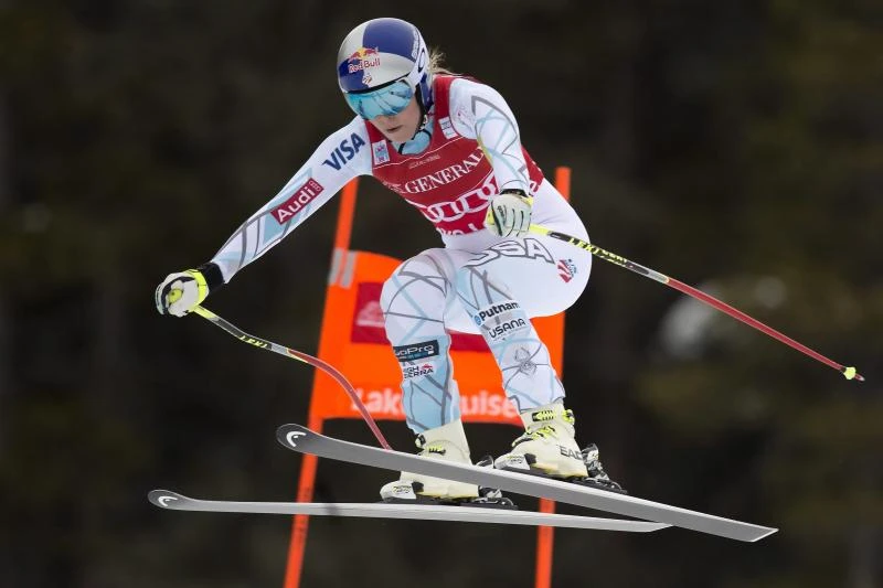 Vonn wins back-to-back Lake Louise downhills