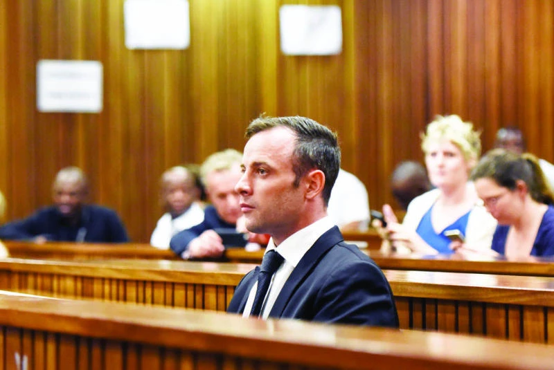Oscar Pistorius — bailed, tagged and free to roam
