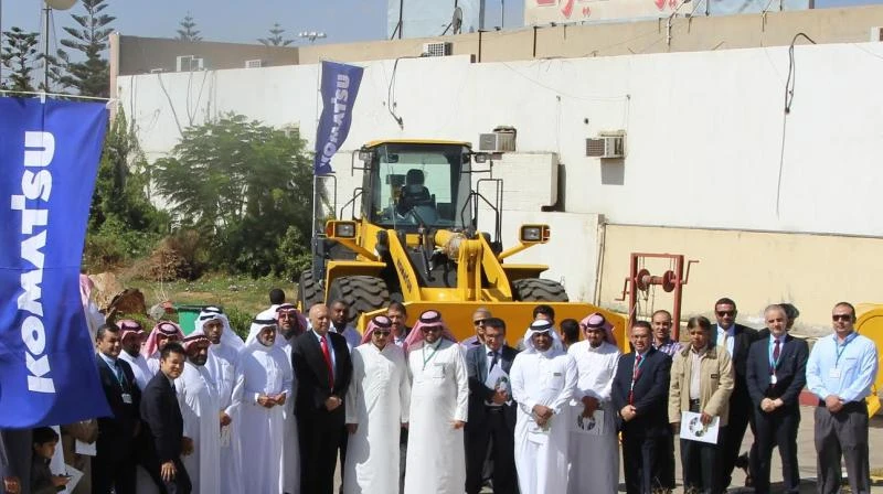 ALJHE promotes Komatsu products