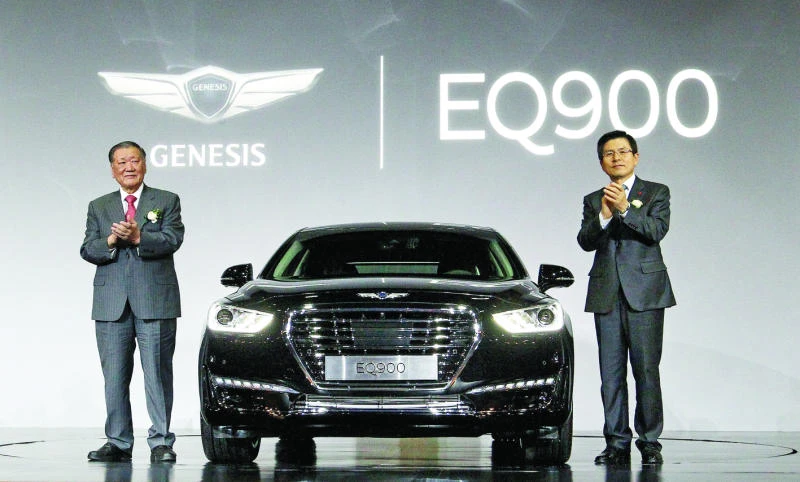Hyundai Motor launches flagship luxury sedan