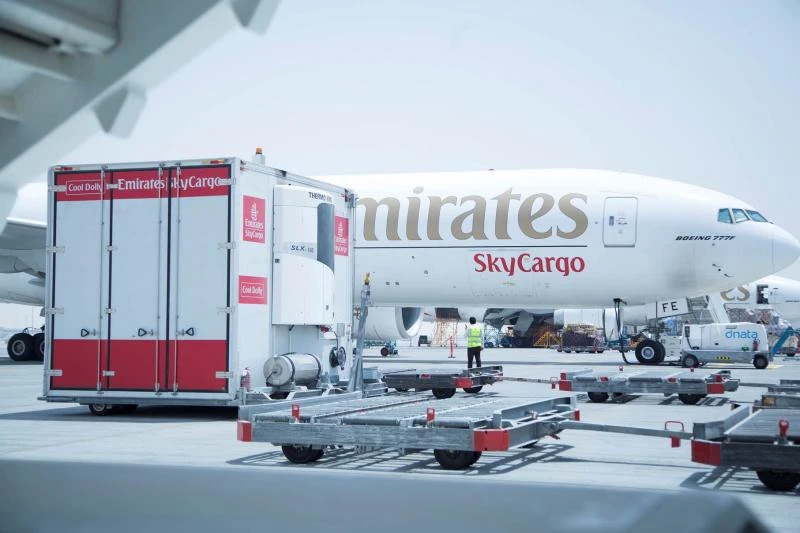 SkyCargo ships 35,000th ton of Cool Chain products through new Dubai hub